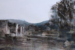 les jardins | aquarelle