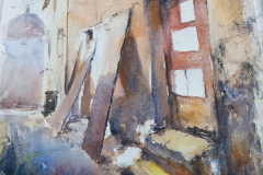 les planches | Faverney | aquarelle