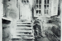 passage des annonciades- Vesoul | aquarelle