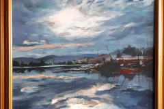 Avant Poste | Chemin du lac | acrylique