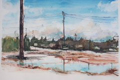 Retour aux jardins | aquarelle